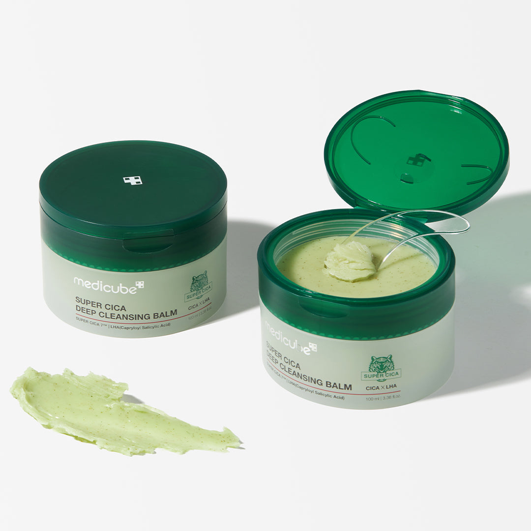 Super Cica Exfoliating Cleansing Balm with Gentle Everyday Cleansing