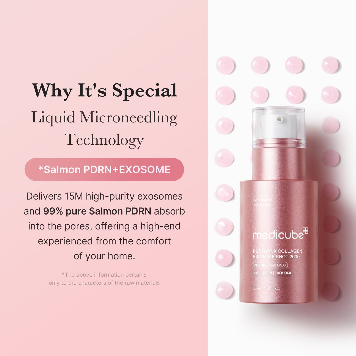 PDRN Pink Collagen Exosome Shot for Convenient At Home Skin Care
