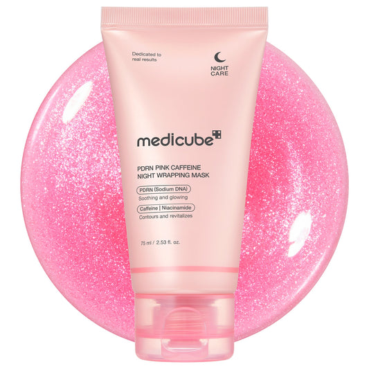 PDRN Pink Caffeine Overnight Wrapping Mask for Weekly Moisture Focused Care