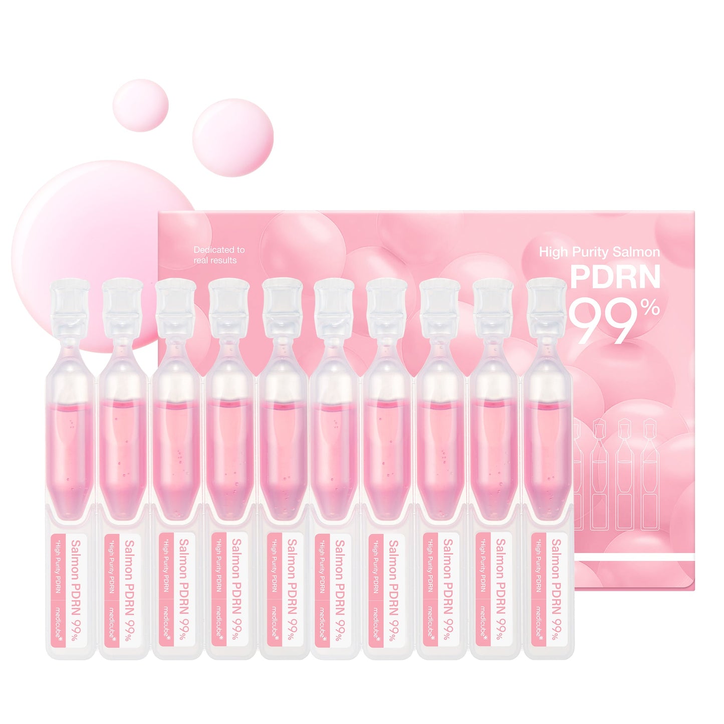 PDRN Pink Daily Serum for a Smooth Radiant Looking Finish