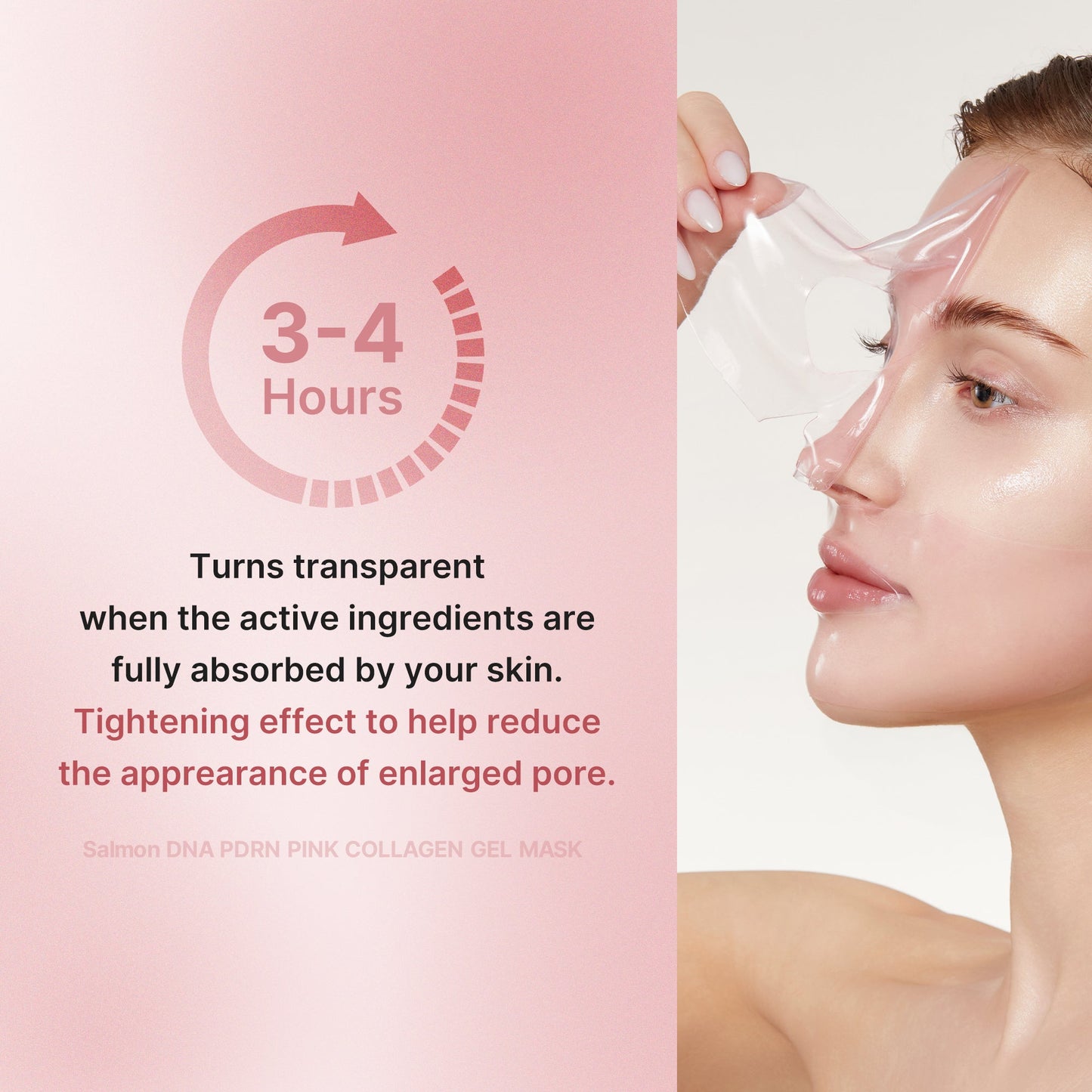 Salmon PDRN Pink Collagen Jelly Gel Mask for Weekly Moisture Focused Routine