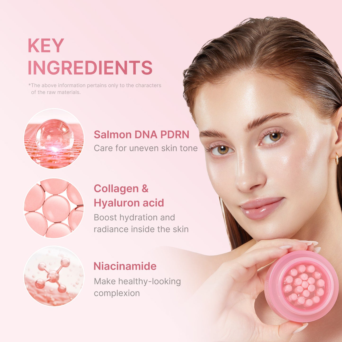 PDRN Pink Collagen Capsule Cream for Everyday Moisture and Comfort Care