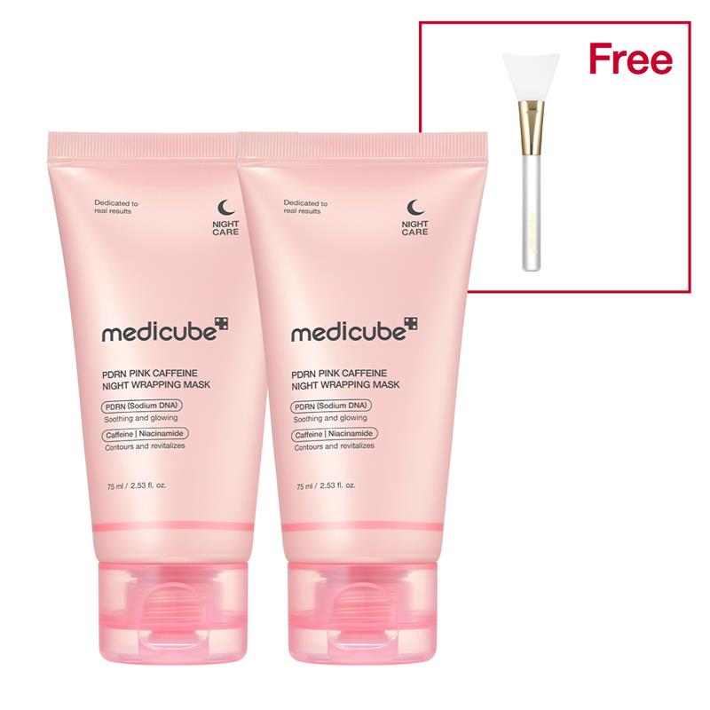 PDRN Pink Caffeine Overnight Wrapping Mask for Weekly Moisture Focused Care
