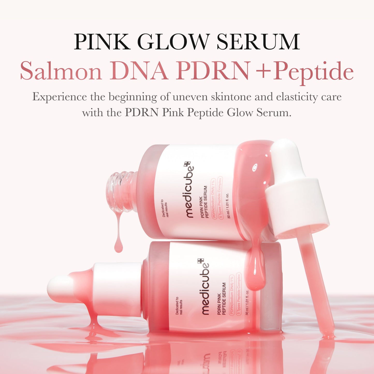 PDRN Pink Glow Home Aesthetic Full Set for Gentle Everyday Skin Care