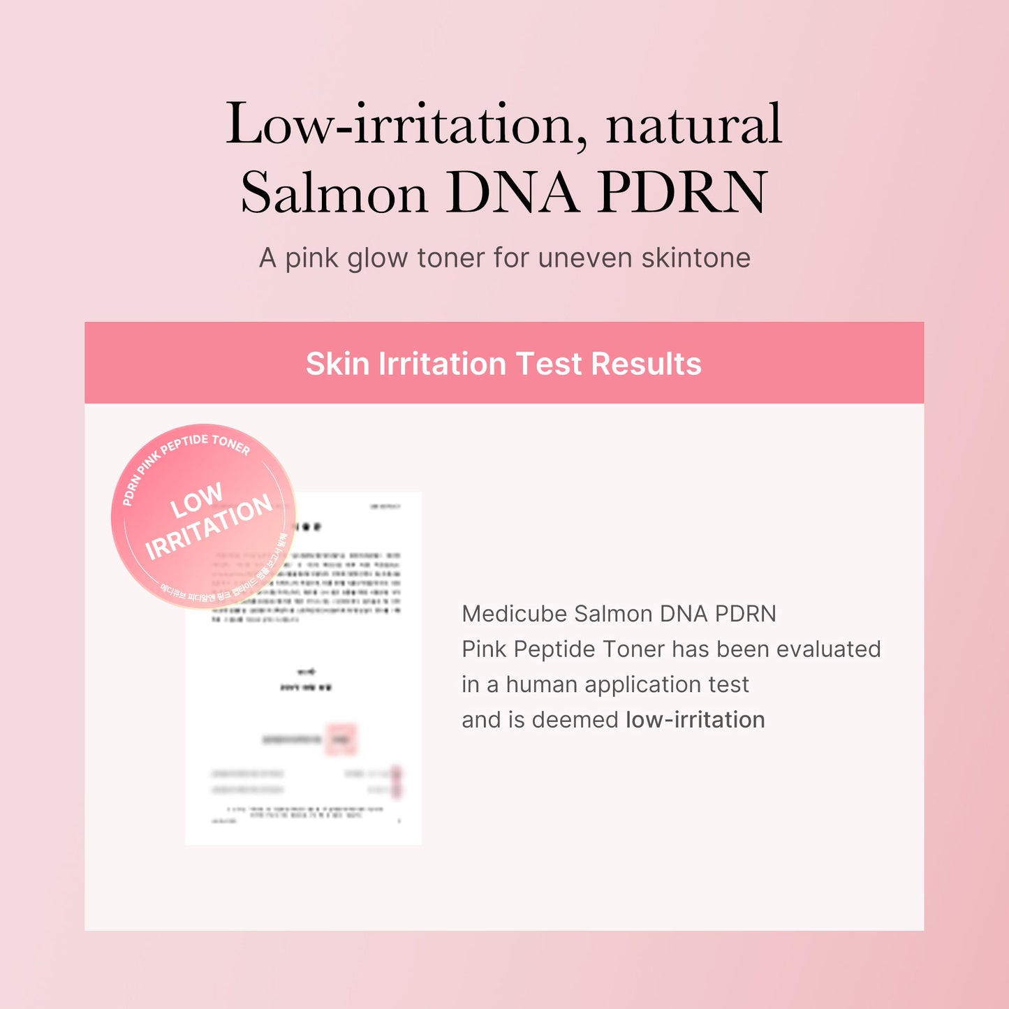 PDRN Pink Peptide Toner for Lightweight Daily Skin Prep