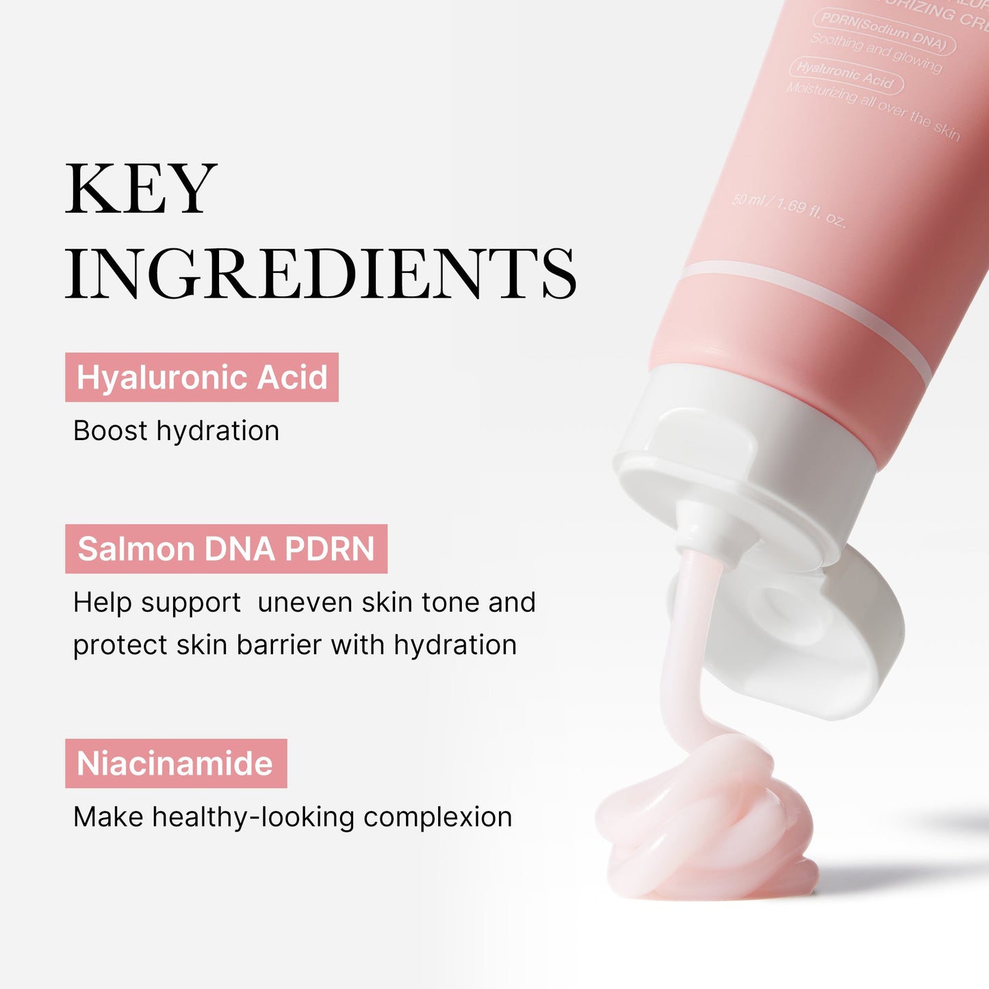 PDRN Pink Peptide Cream with Daily Moisture and Comfort Care