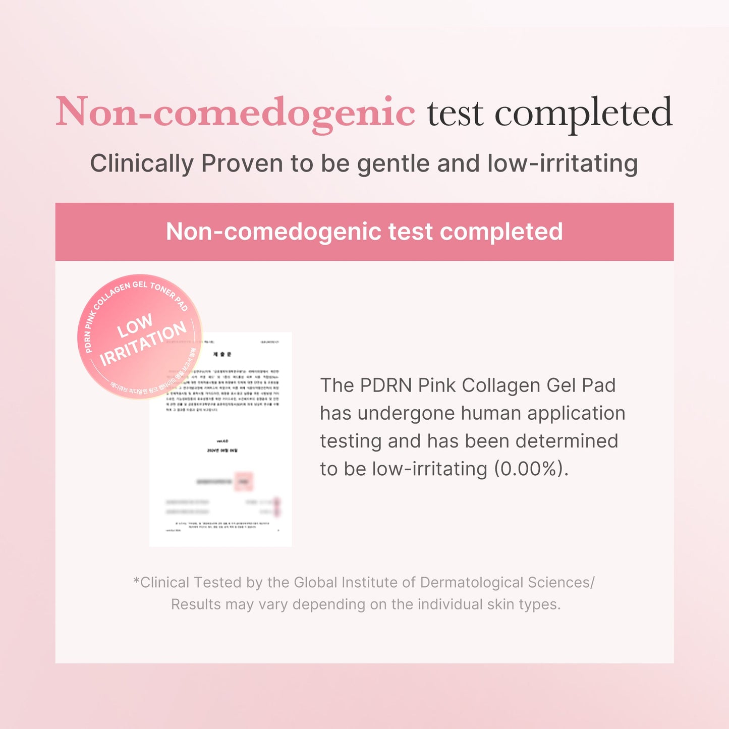 PDRN Pink Collagen Gel Toner Pad for Gentle Daily Toning Care