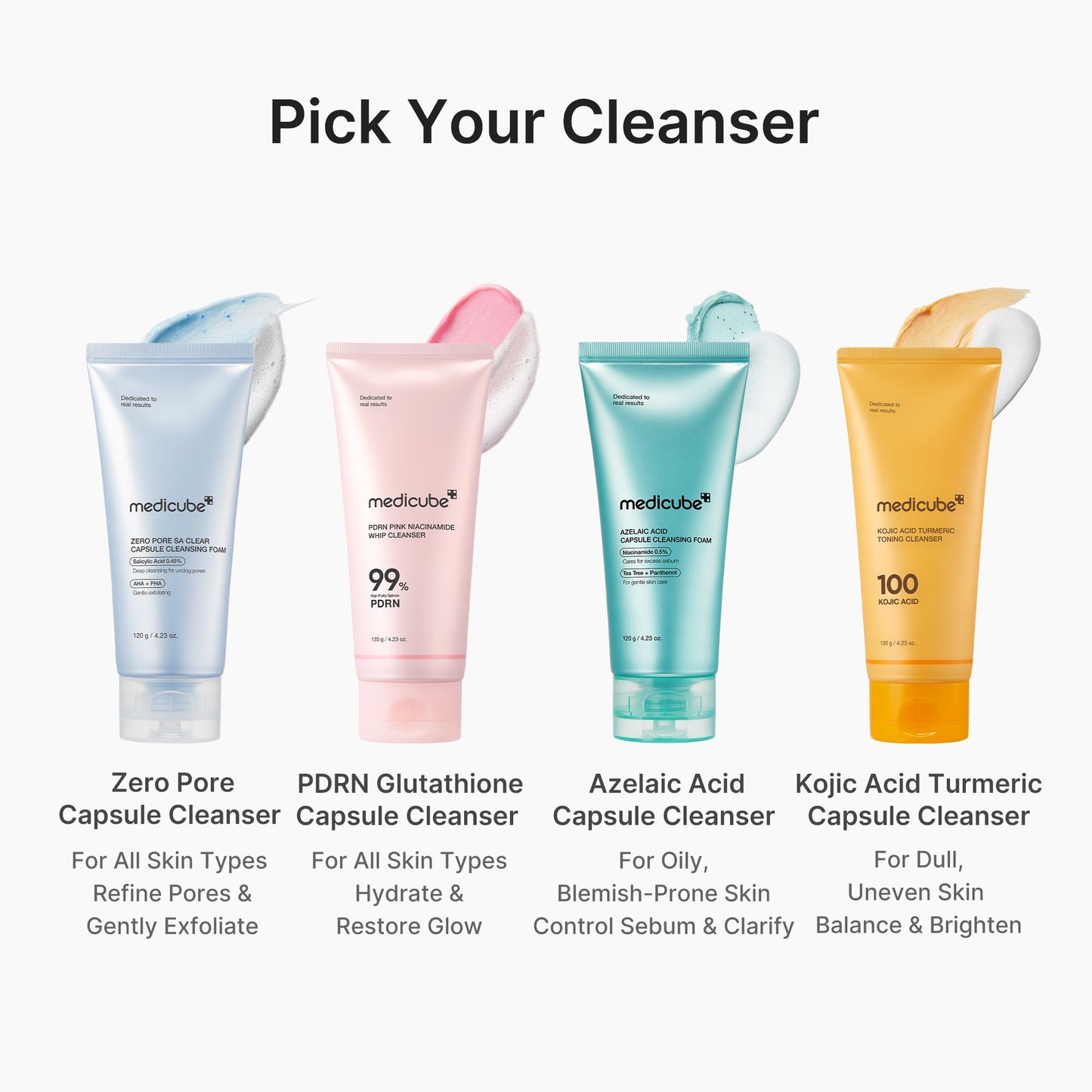 PDRN Pink Glutathione Capsule Foam Cleanser for Gentle Everyday Cleansing