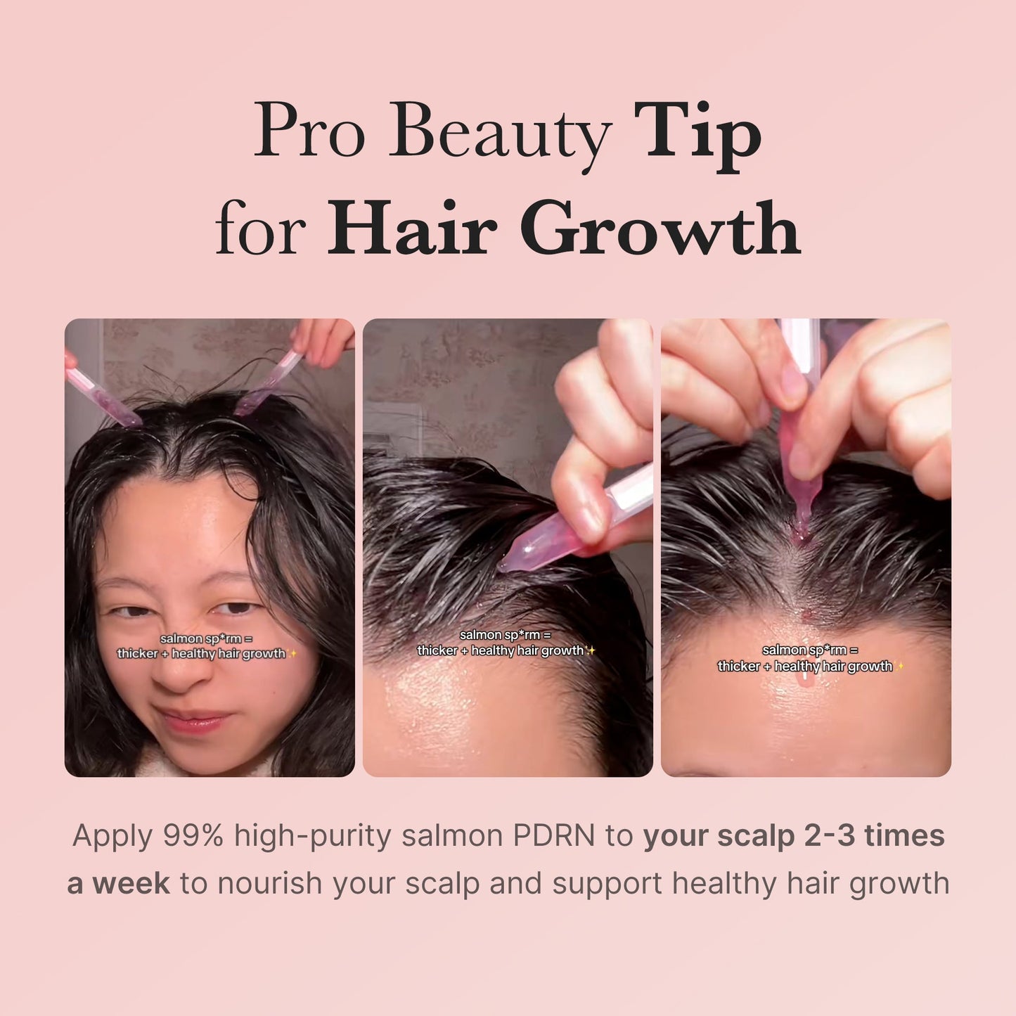 PDRN Pink Daily Serum for a Smooth Radiant Looking Finish