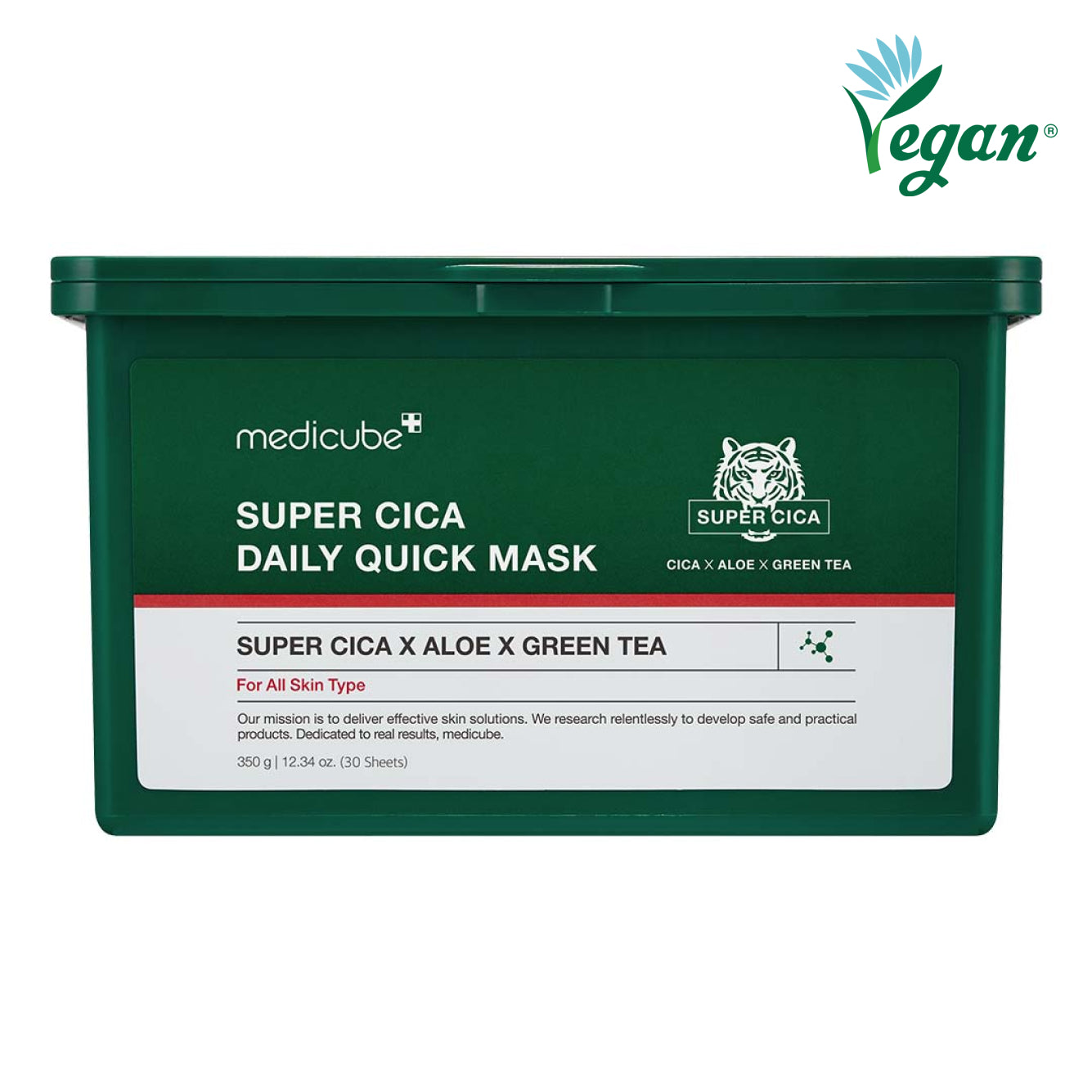 Super Cica Daily Quick Masks for Weekly Moisture Focused Care