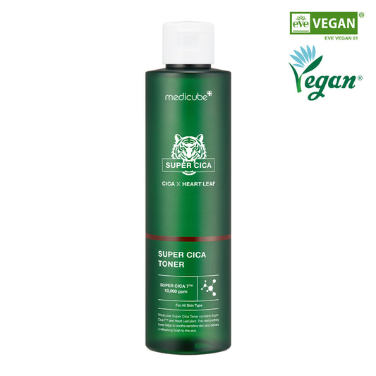Super Cica Toner with Lightweight Daily Skin Prep