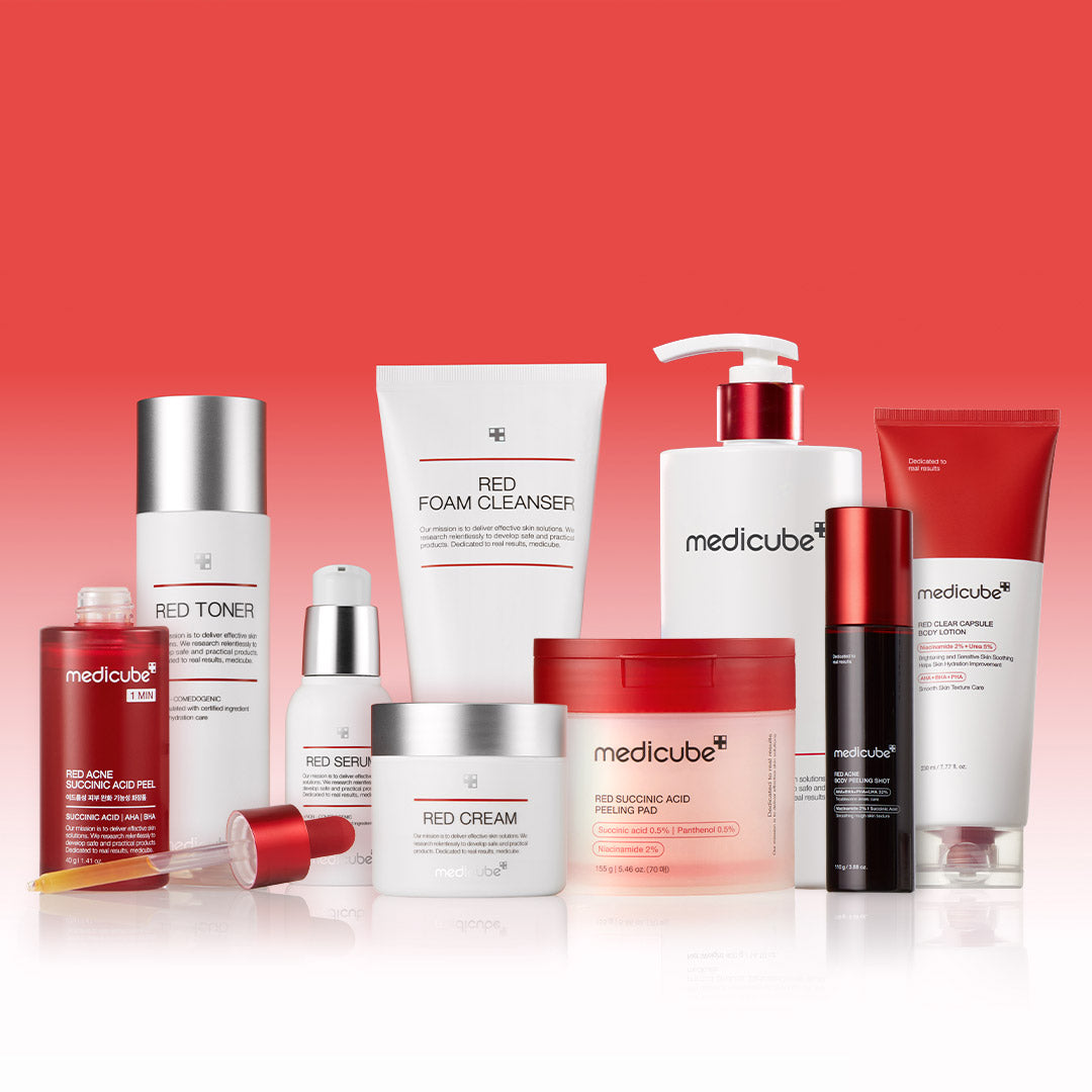 Red Line Ultimate Face and Body Care Set for Gentle Everyday Skin Care
