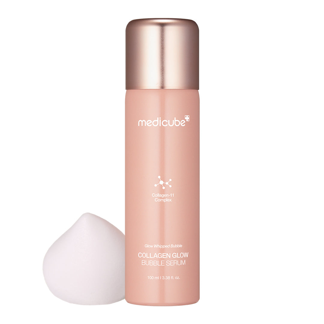 US ONLY Collagen Glow Bubble Serum for a Smooth Radiant Looking Finish
