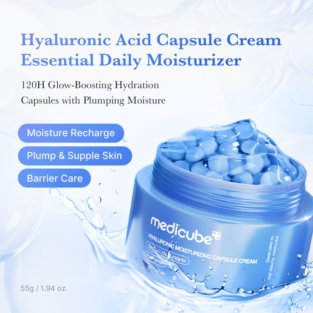 Hyaluronic Acid Capsule Cream with Daily Moisture and Comfort Care