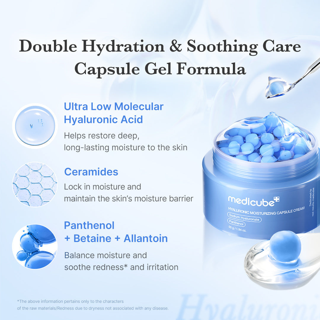 Hyaluronic Acid Capsule Cream with Daily Moisture and Comfort Care