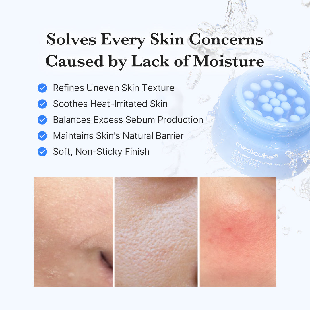 Hyaluronic Acid Capsule Cream with Daily Moisture and Comfort Care