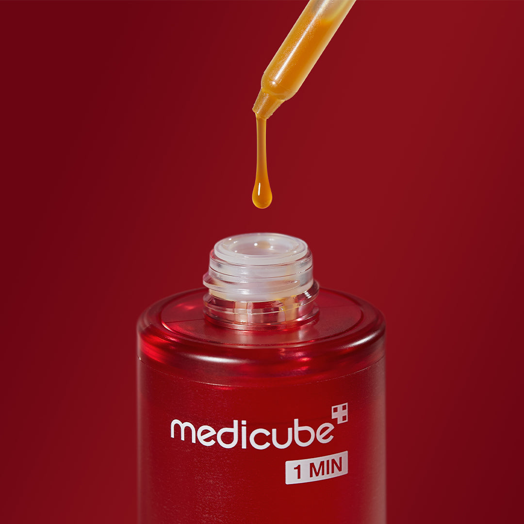 21 Red Succinic Acid Cleansing Booster Serum for Convenient At Home Skin Routine