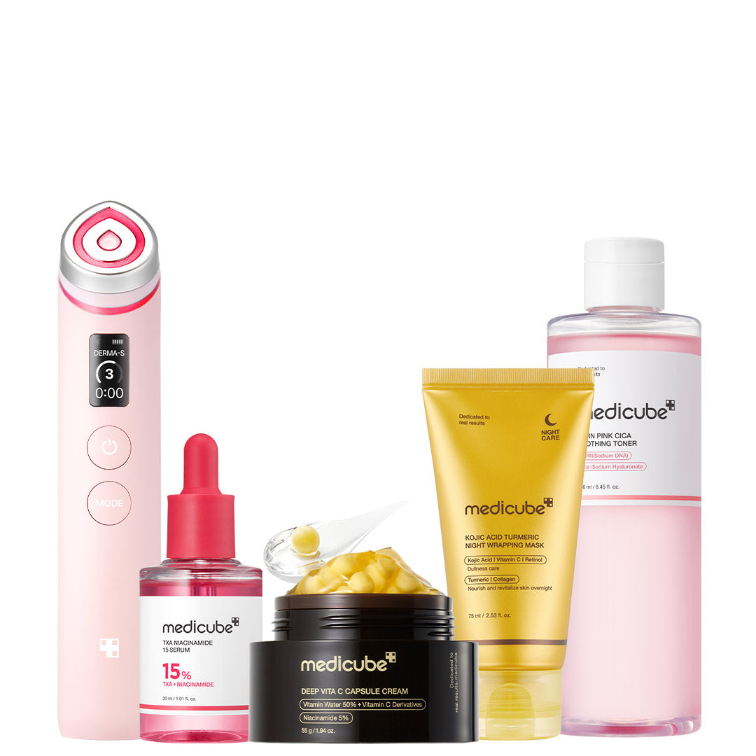 Pink and Gold Ultimate Care Set for Gentle Everyday Skin Routine